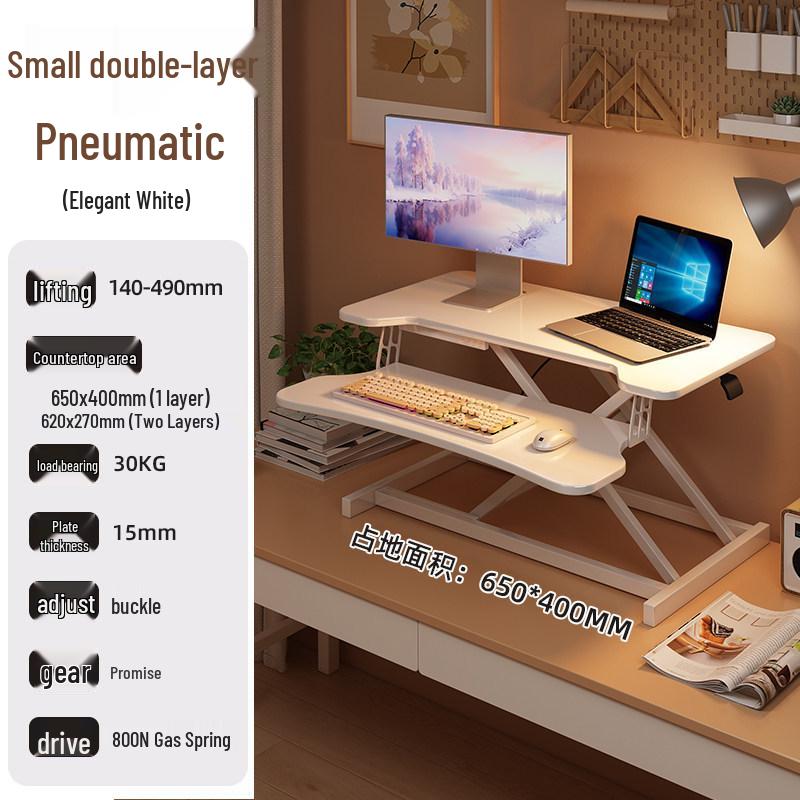 Mesa de Escritório Elevatória para Laptops e Computadores