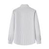 Navigare Men's Combed Cotton Long-Sleeve Striped Shirt