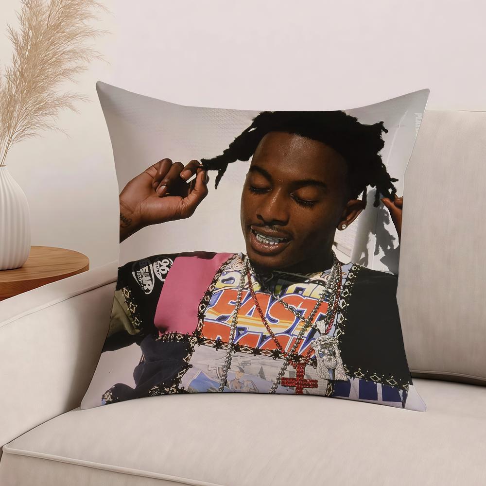 Rapper P-Playboi C-Carti I Am Music Pillow Case Office Cushions Suitable For Sofa Car Bedroom Decorative Cushion Cover