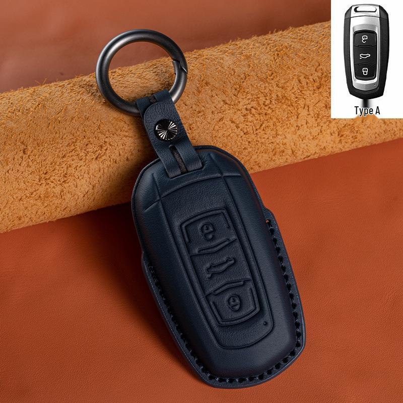 Geely Emgrand Genuine Leather Key Cover for Xingyue L, Boyue, Xingrui, Binyue, Binrui, Vision X6/X.