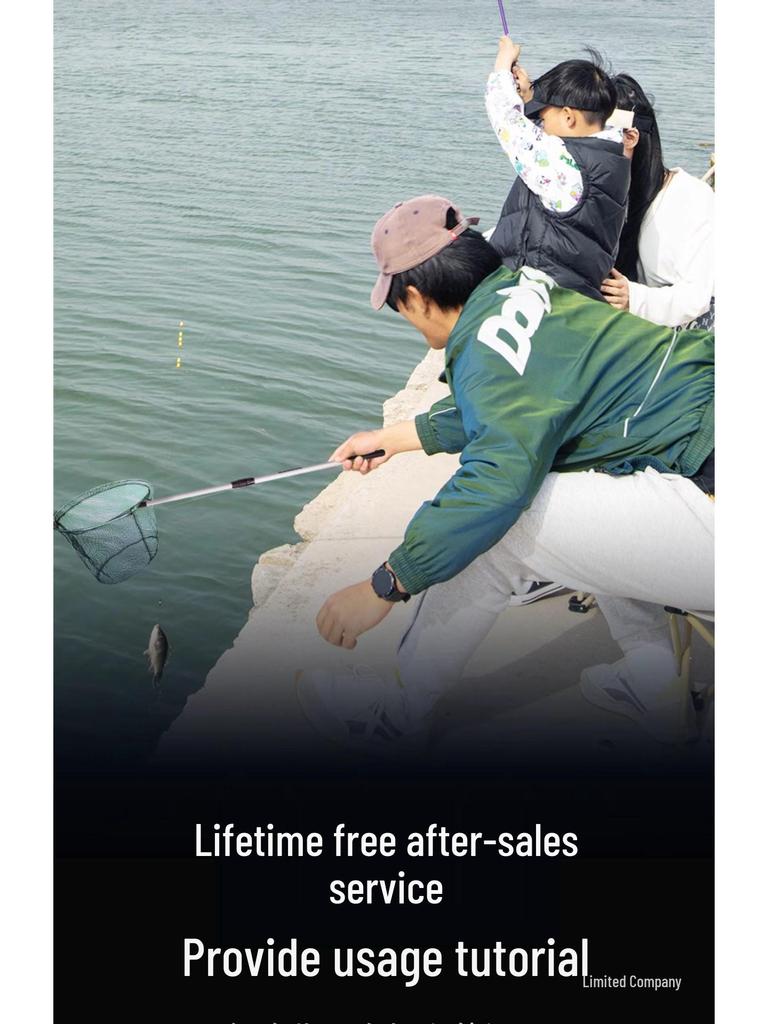 Mini Children's Fishing Rod Set with Hooks – Pocket-Sized Shrimp Rod for Kids