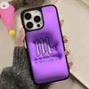 Coque de téléphone signe du zodiaque Scorpion pour iPhone 17 16 15 14 13 12 11 Air Pro Max Plus Housse Surface Mate