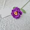 1PC Artificia Rose Bouquet Fake Flower Wedding Decor Woolly Flower Homemade Knitted Hand-Crochet