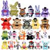 2025New FiveNight At Freddy Fnaf Cute Plush Toys Doll Bonnie Bear Foxy Cartoon Stuffed Dolls Freddy Toys For Children Fans Gifts