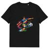 Retro Soccer Player T Shirt, Vintage Football Graphic Tee, 90s Style Soccer Shirt, Futbol Lover Gift, Sports Fan Unisex Tee