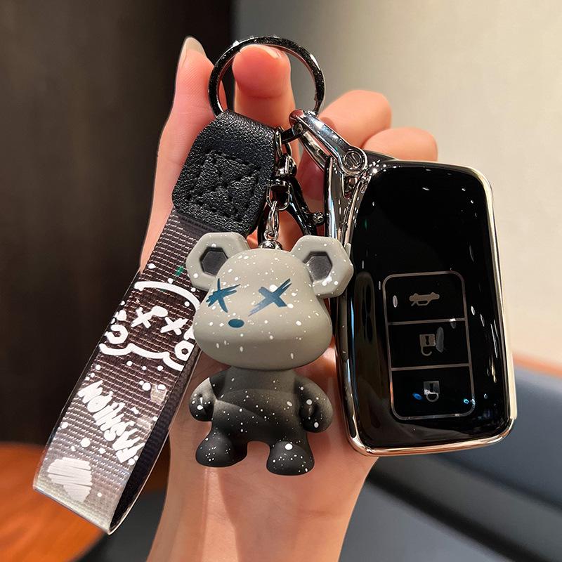 Lexus Key Case for UX260H, ES200, RX, NX, LX - Women's Car Key Bag Shell & Buckle