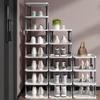 Multilayer Shoe Rack Stackable Shoe Hanger Dormitory Door Storage Rack Storage Shoe Cabinet Assembled Shoe Hanger Save Space