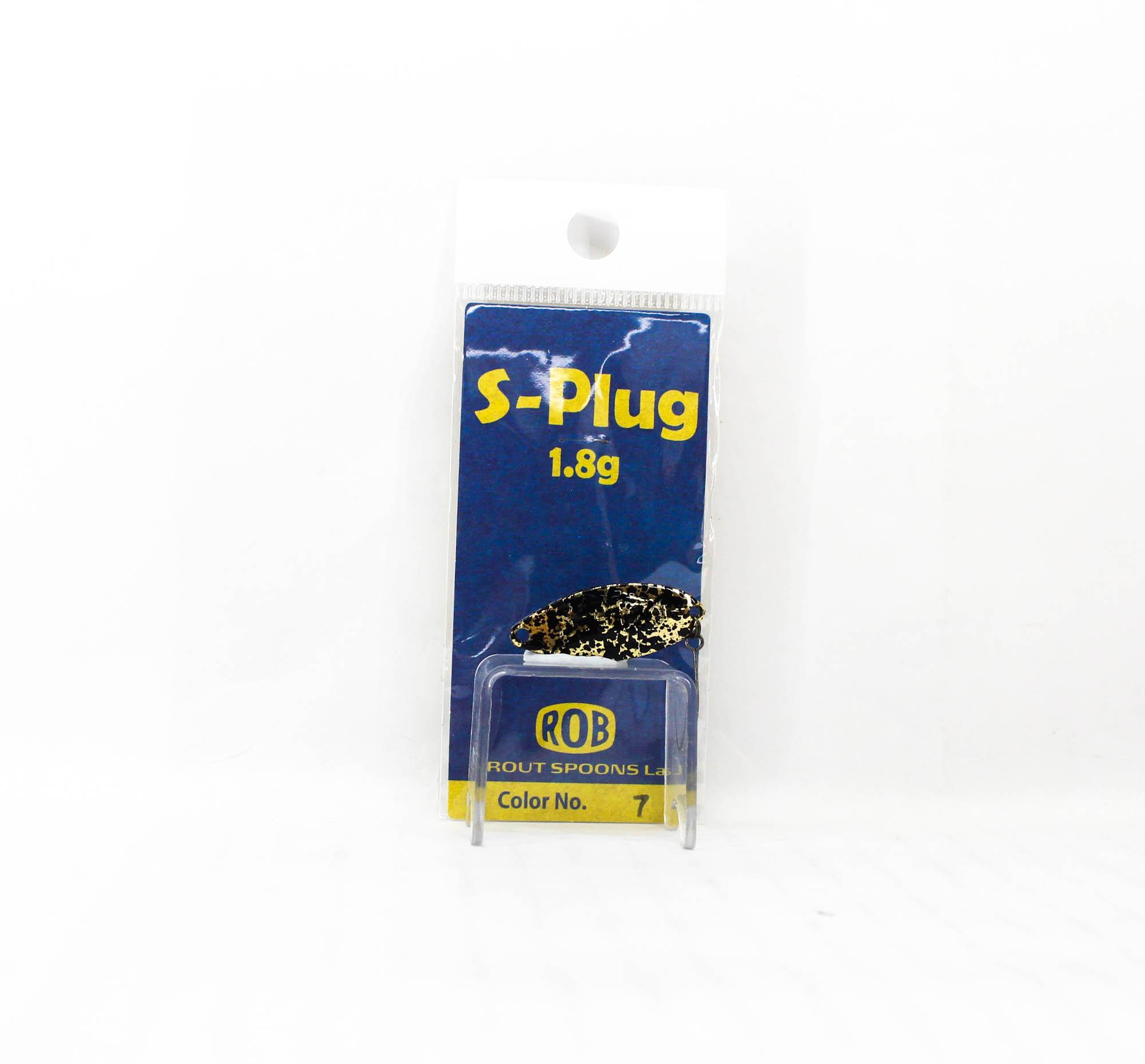 

Колеблющаяся блесна Rob Lure S Plug 1,8 грамма Тонущая приманка 7 (5814)