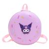 Childrens Cartoon Kuromi School Backpack With Lightweight Nylon And Air Cushion Straps For Girls