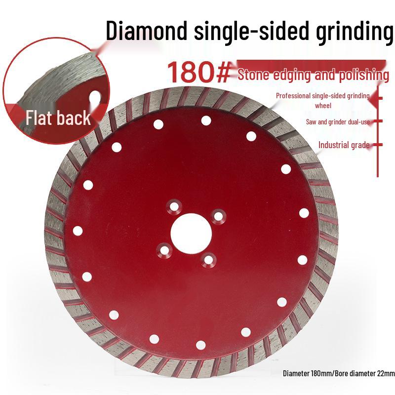 Diamond Grinding Disc for 100 Angle Grinder – Granite, Concrete, Stone Trimming 180mm Thick Saw Blade
