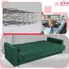 Sofa Sofa Alicja Sofa Bed Bonell Bed Family Furniture Green
