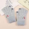 Thickened Warm Gloves Non Slip Knitted Gloves Fashion Touchscreen Gloves  Women Men