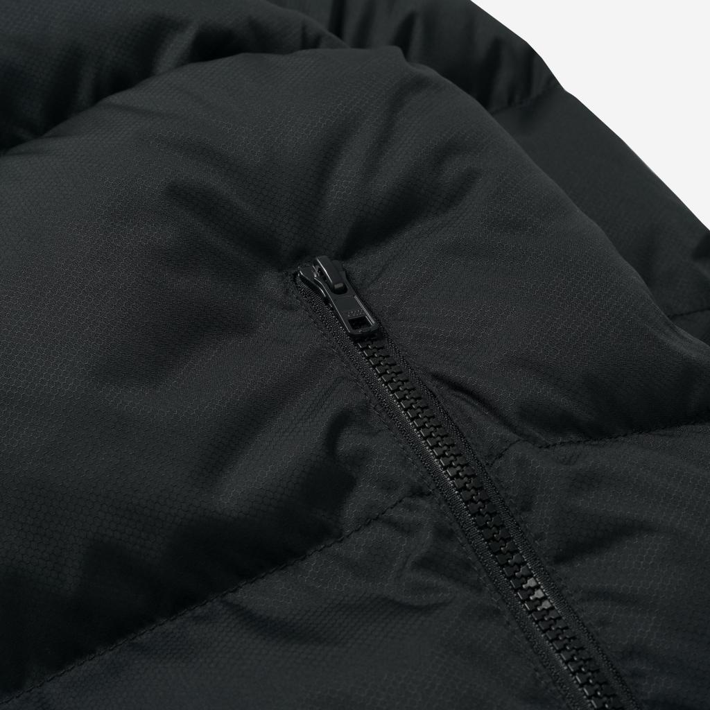 Nike Αθλητικά Ρούχα Club Μπουφάν Puffer (Μέγεθος Ασίας) Μαύρο/Λευκό Ανδρικά Streetwear FB7369-010
