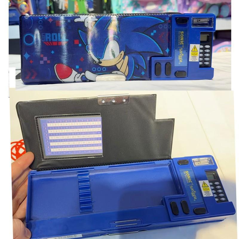 Smiggle Australia Sonic Cartoon Large Waterproof School Backpack for Kids