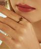 Charmy Silver 925 Tiger Eye Band Ring