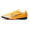 Nike Mercurial Vapor 13 Pro Confortáveis Profissionais Cano Baixo TF Sapatos de Futebol Masculinos Preto Amarelo AT8004-801