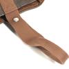HERMES Saksaw MM Saksaw MM Bag Hand Bag Canvas Brown