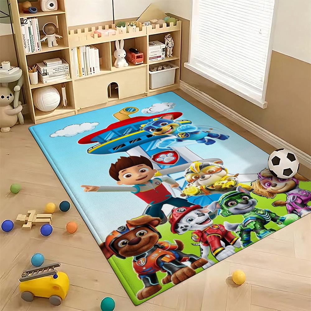 Paw Patrol Rescue Mission Indoor Rug Soft Nonslip Carpet For Living Room Hallway Balcony Home Decor Great Holiday Gift