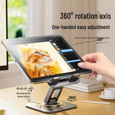 Hliníkový stojan na tablet a telefón s otáčaním o 360°