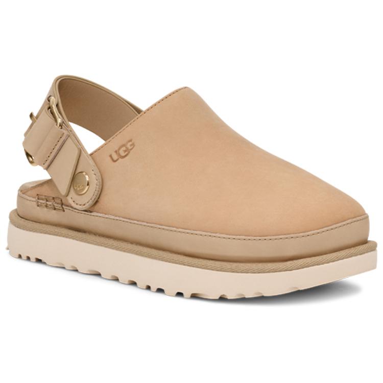 UGG Goldenstar Villa Clog Mustard Seed Women Sneakers Tan 1169590-MDSD