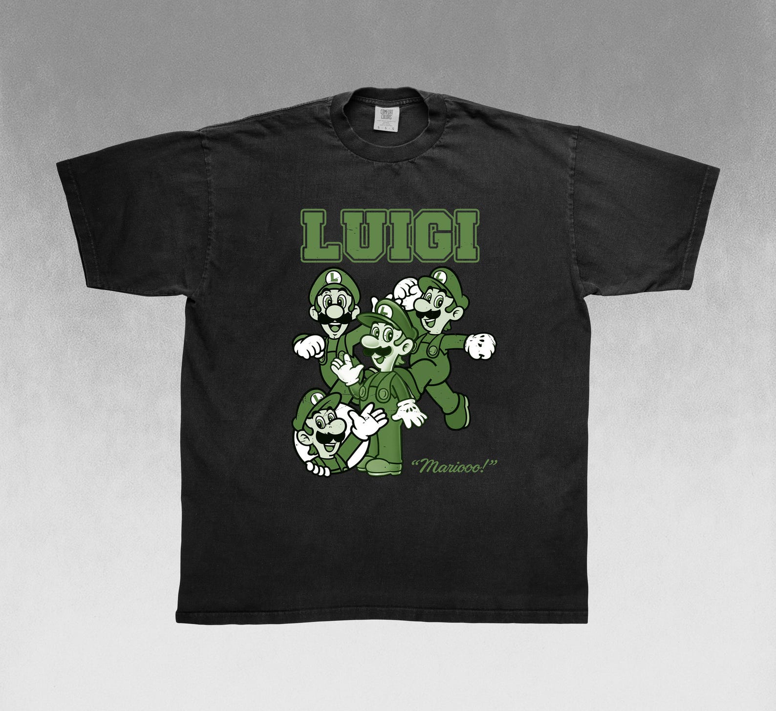 Super Mario Luigi Shirt, Universal Studios Hollywood Trip Tee L
