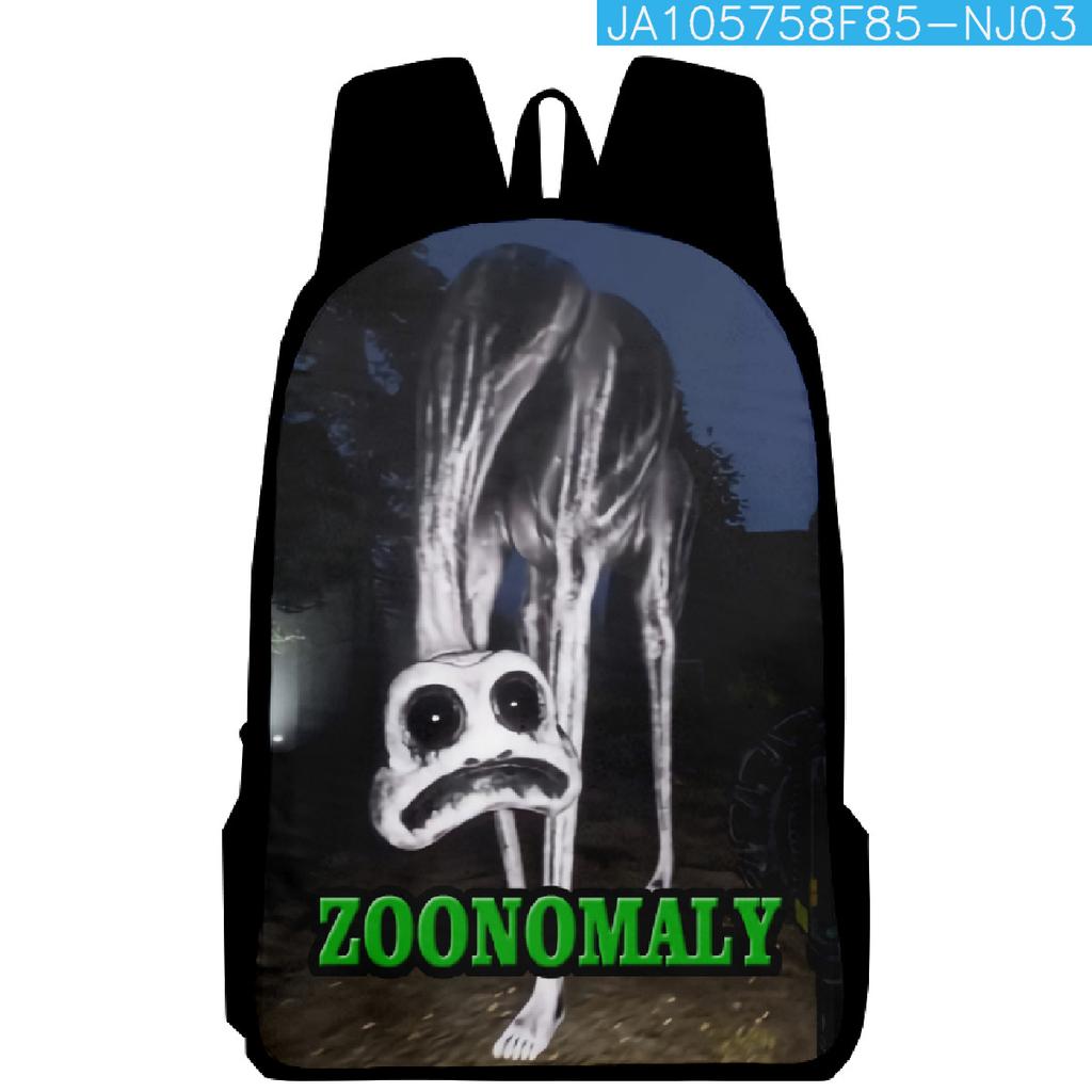 Hip Hop Youthful Funny New Zoonomaly Student School Bags Notebook Backpacks 3D Printed Oxford Waterproof Boys/Girls Travel Bags