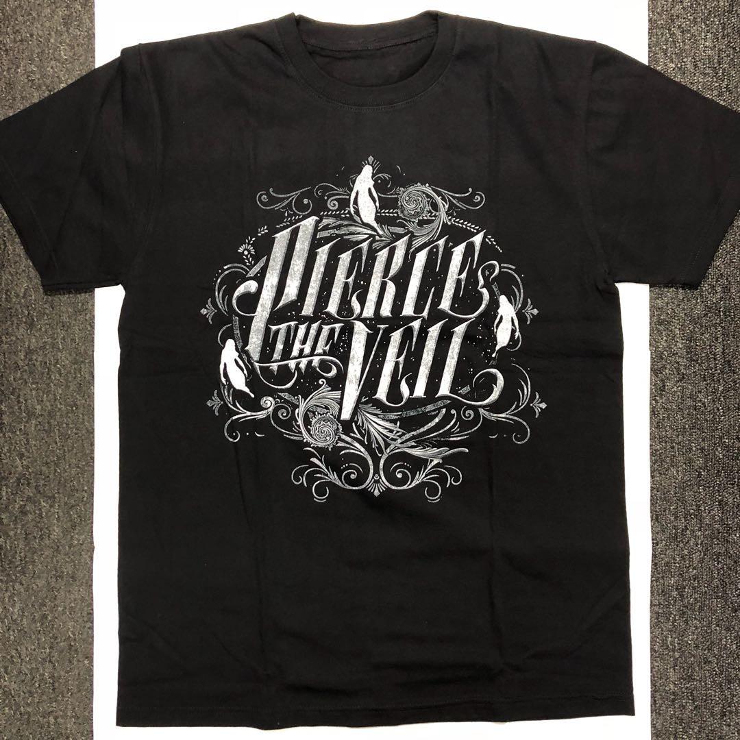 Vtg Pierce The Veil Band Short Sleeve Cotton Black S-5XL Unisex Shirt AG736 S разноцветный