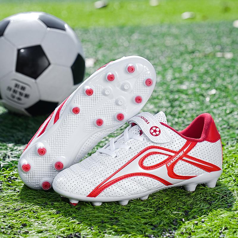 Children Football Shoes Grass Society Indoor Training Original Boys Soccer Shoes Cleats Non Slip Kids Football Field Boots New