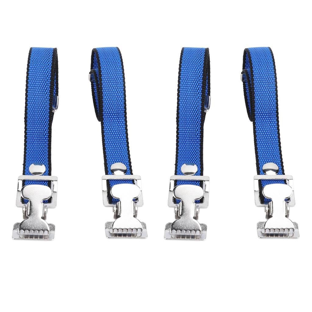 4Pcs Drywall Stilts Straps Flexible Nylon Aluminum Alloy Buckle Adjustable Drywall Foot Band Straps