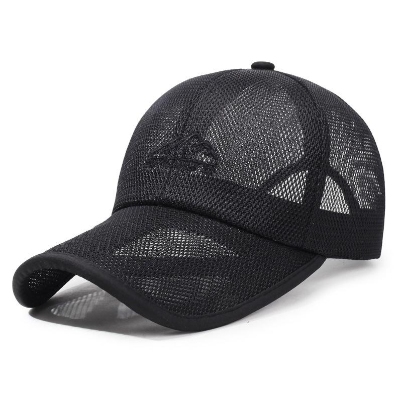 

Summer Meh Breathable Caual Sun Protection Vior Hat Mesh Brim Baeball Outdoor Trendy Cap Adjustable