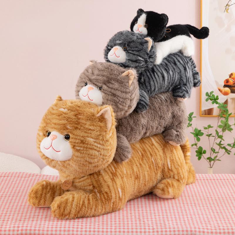 

Cute Kitten Plush Pillow Children s Comfort Toy Gift 25cm 0.13kg