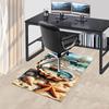 1PC Seashell Ocean Extra Large Non-Slip Floor carpet, Office, family, bedroom, Studio - Large Area Rug,Longlasting Material-K0370