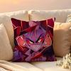 Animation Hazbin Hotel Llucifer Pillow Case Pattern Printed Pillowcase For Living Room Sofa Cushion Cover