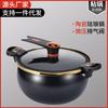 Ceramic Micro-pressure Soup Pot Non-stick Pot Enamel Household Multi-functional 8L Large-capacity Stew Pot Hot Pot