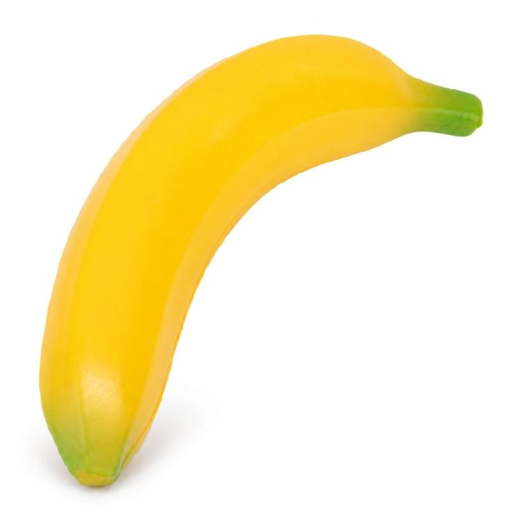Künstliche Frucht Bananenmodell mit natürlich aussehender gelber Form für Haushalt, Party-Tischdekorationen und Einzelhandels-Arrangements