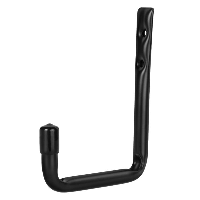 Supports muraux - MACLEAN - MC-488 - Acier - Charge max. 22kg/support - Noir