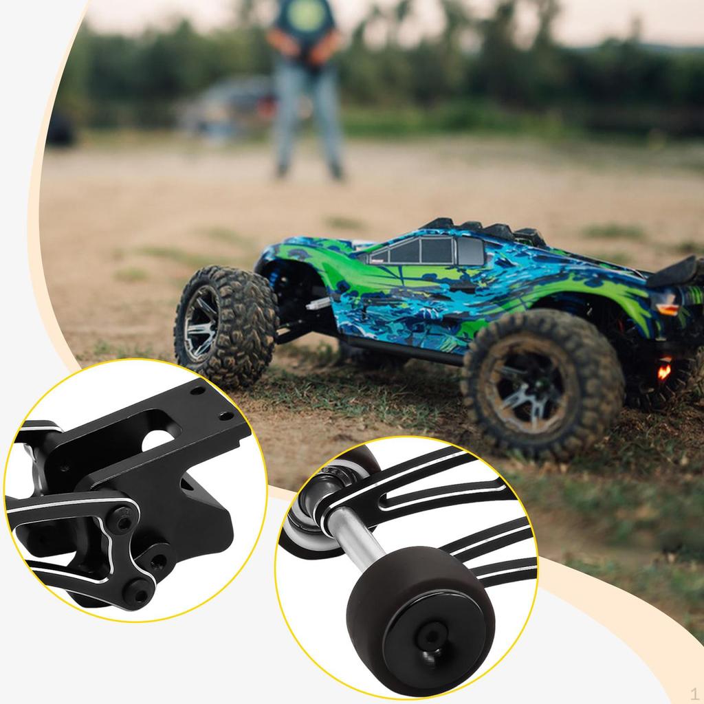 RC Car Head Accessories Aluminium Alloy Adjustable Height Professional Sturdy Part Wheelie