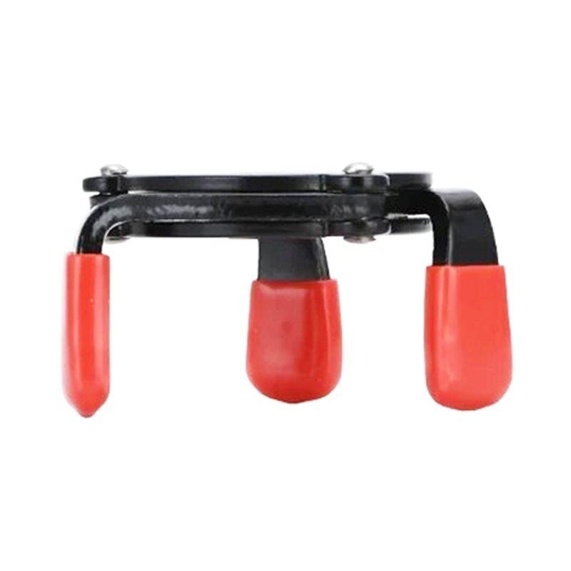 Universal Motorcycle Oil Filter Wrench Tool- Adjustable One-Way Three-Jaw Design
