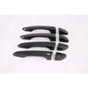 For Hyundai Tucson 2015 2016 2017 2018  Glossy Black Carbon Fiber Chrome Car Door Handle Cover Sticker Styling Accessories