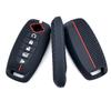 For Nissan Rouge Kicks Pathfinder J12 Ariya Altima Rogue Qashqai Bluebird Sylphy 5 Buttons New Style Soft Silicone Car Key Case