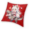 Biwa Hayahide Christmas Dinosaur Pillowcase Printed Polyester Cushion Cover Gift Uma Musume Anime Pillow Case Cover