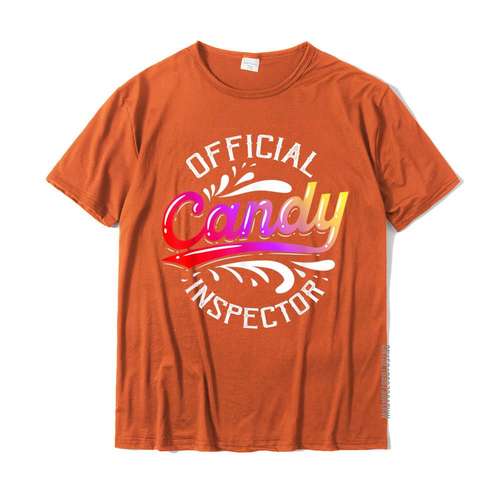 Funny Halloween Retro Vintage Candy Inspector Costume Tshirt Casual Tops  Tees Cotton Unisex Top Tshirts Casual Prevailing
