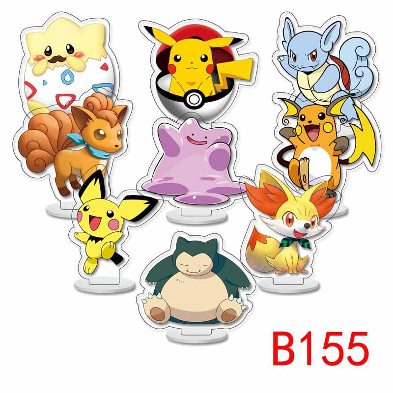 Pokémon Anime Little Elf Acrylic Figure Keychain Standee Gift