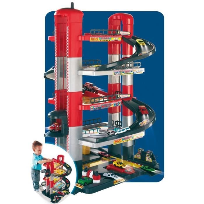 5-story Plastic Garage for Mixed Child MOLTO - From 3 Years Old