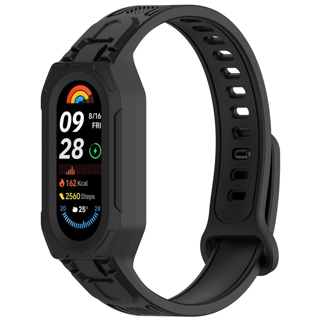 Armband+Hülle für Xiaomi Mi Band 10 9 8 NFC miband Uhrenzubehör Sport Silikonarmband Handgelenkgurt pulseira correa Mi band 10