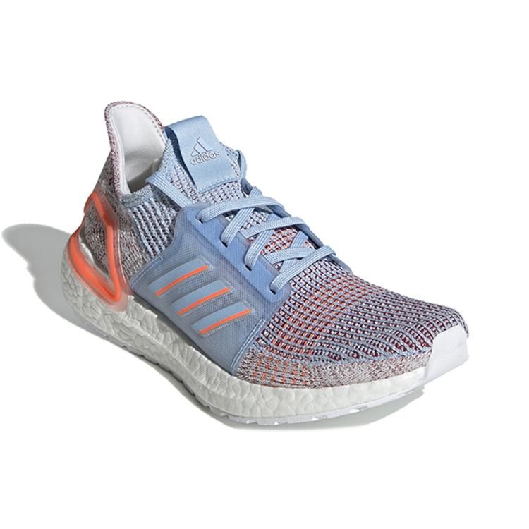 New Adidas Ultra Boost 19 Coral Glow Blue Women's G27483