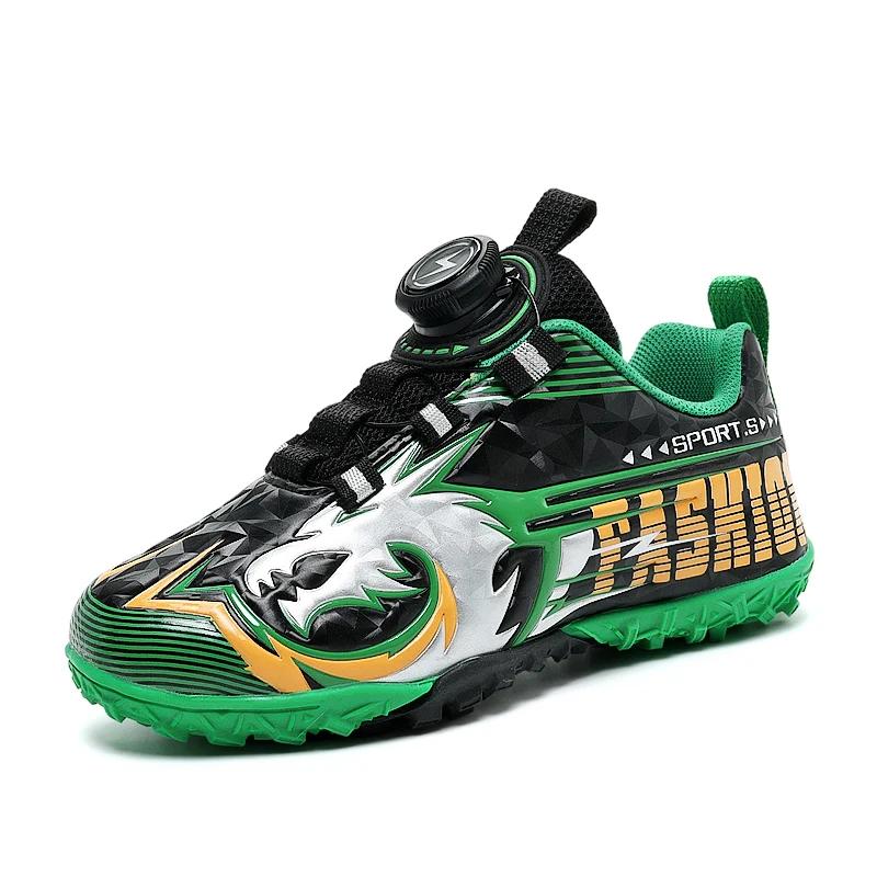 

Soccer Shoes for Professional Kids Outdoor Grass Workout Soccer Sport Boots Girls Boys Outdoor Sports Sneakers Anti-slip Cleats EU32