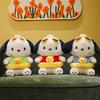 Newest 45-60Cm Pochacco Stuffed Plushie Playthings Endearing Bedroom Decoration Swimming Circle Sunglasses Cartoonish Adorable Fluffy Soft Birth Day