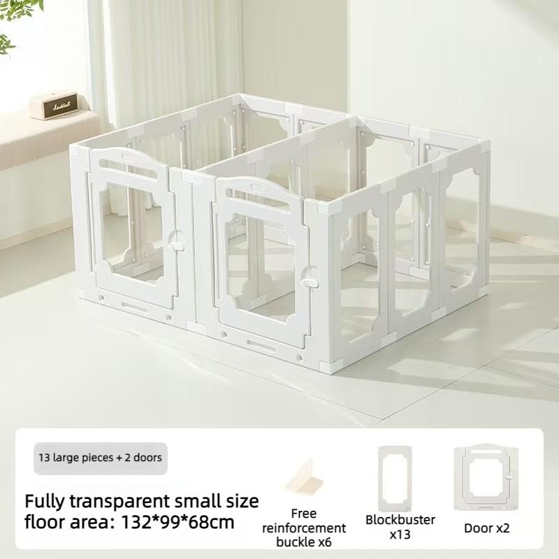 Thickened Acrylic Indoor Dog Fence Transparent Dog Playpen Stable Barrier for dogs Wear-resistant Dogs Accessories Products