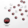 FD01-5/10/20PCS 14MM Car Key Shell Remote Control Logo Key Sticker for Volkswagen GTI Polo Sharan Golf Scirocco Touran Tcross Tiguan